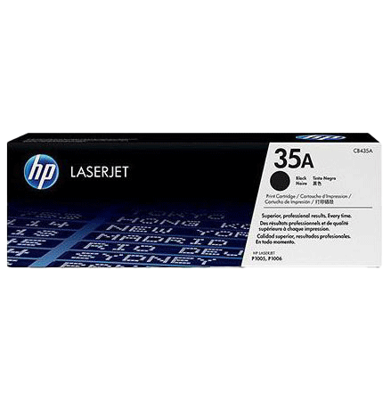 کارتریج طرح وارداتی مشکی Hp Cartridge 35a