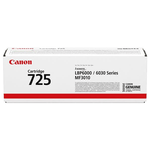 کارتریج طرح وارداتی مشکی Canon cartridge 725